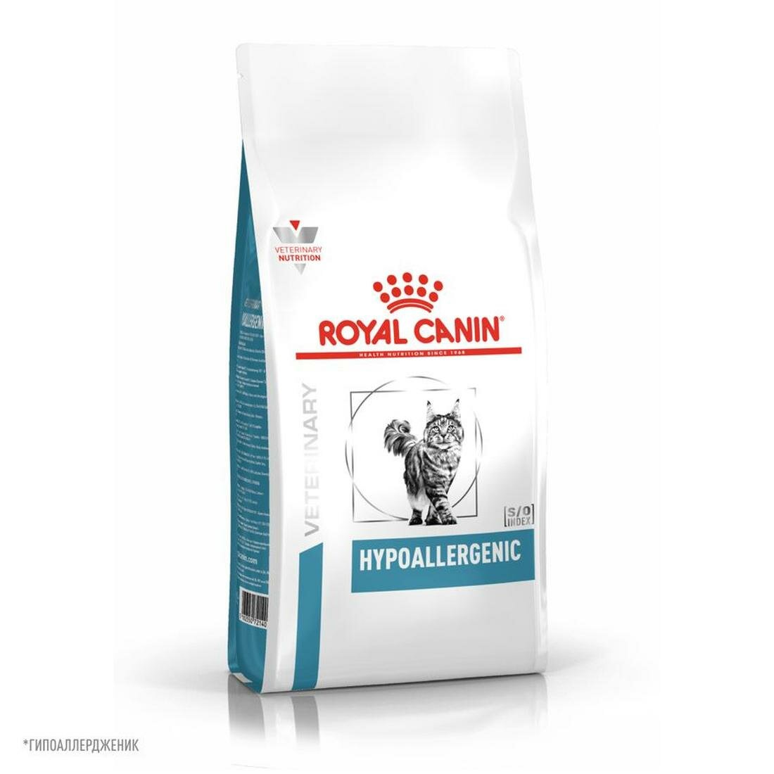 Royal Canin Hypoallergenic для кошек диетический применяемый при пищевой аллергии или пищевой непереносимости 350 г