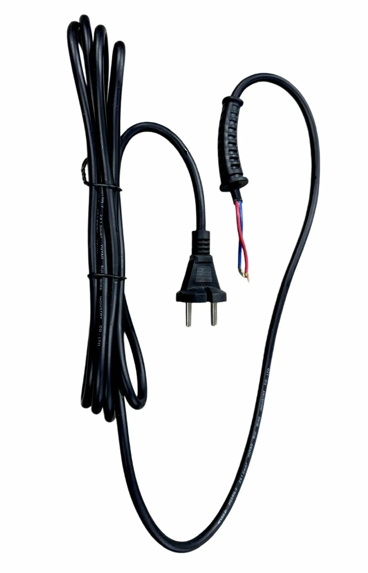 Кабель с вилкой 2х10 для УШМ-150/1300 (664. хххххх) ИНТЕРСКОЛ - 0010020302