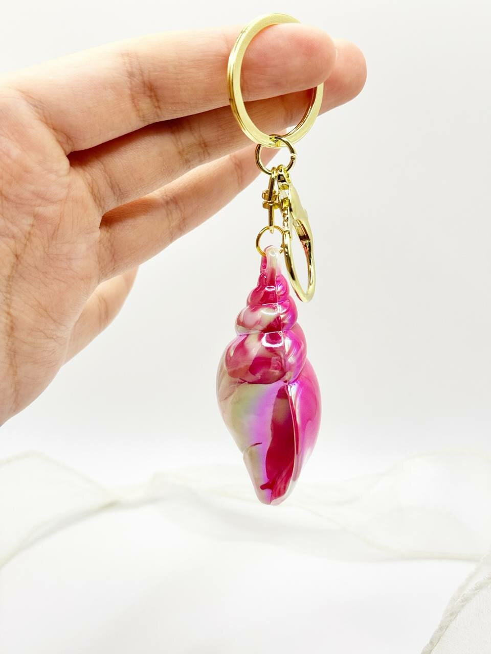 Брелок, темно-розовый — фото 1
