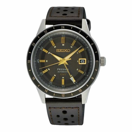 фото Наручные часы seiko presage, черный, серебряный