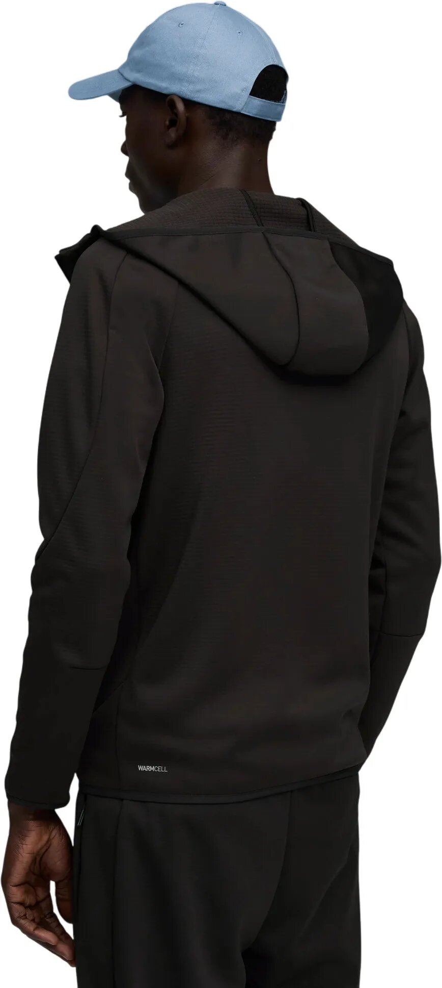 Толстовка PUMA EVOSTRIPE Warm FZ Hoodie, размер M, , черный — фото 1