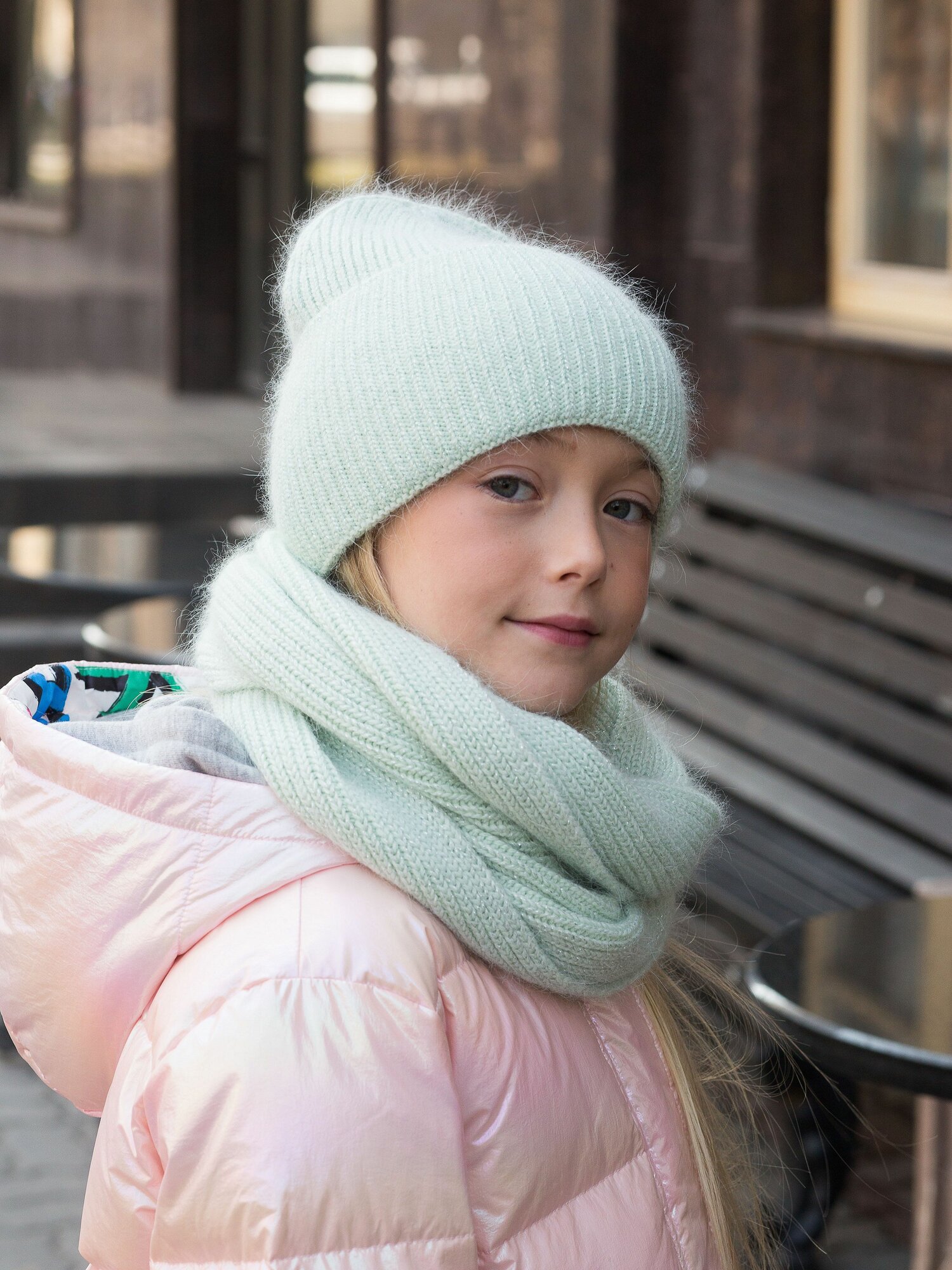 Бафф Андерсен для девочек,20х12 см, мятный — фото 1