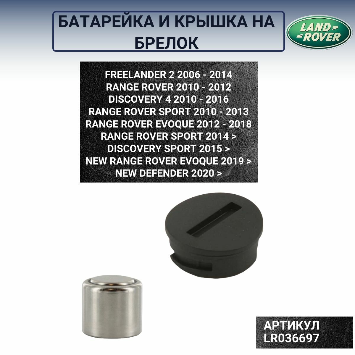 Ремкомплект (крышка и батарейка) пульта Webasto Telestart T91/T91R