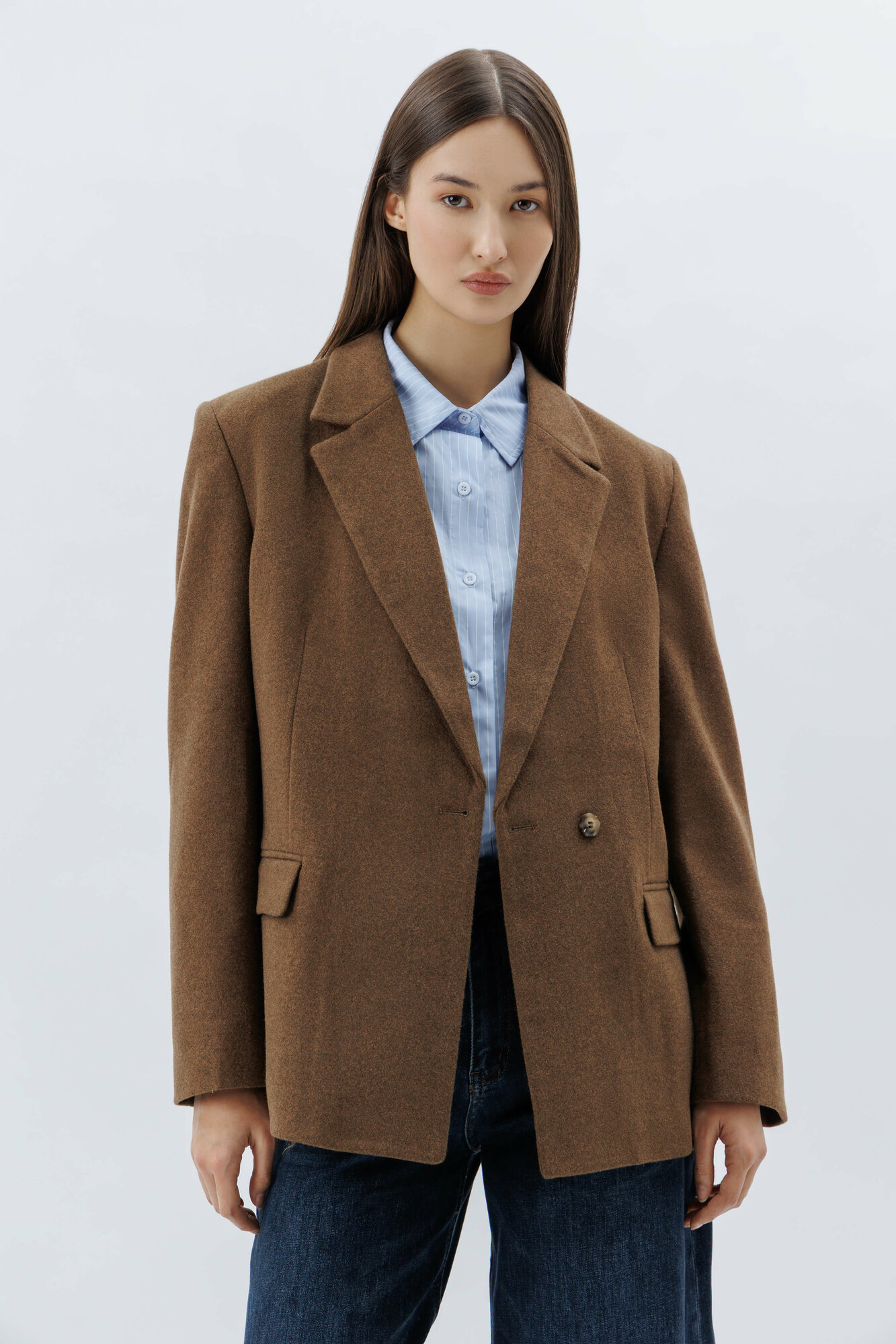 Пиджак TERRA PRO, размер L, brown — фото 1