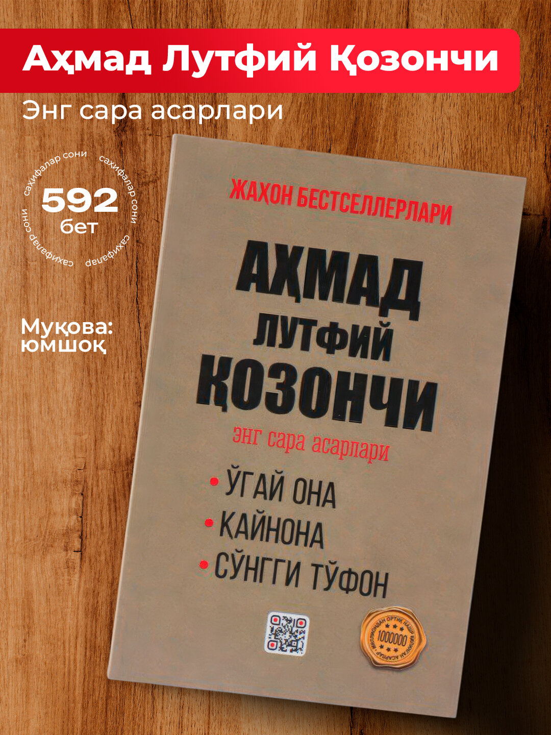 Кайнона, Огай она, Сунгги Туфон, Ахмад Лутфий Козончи энг сара асарлари