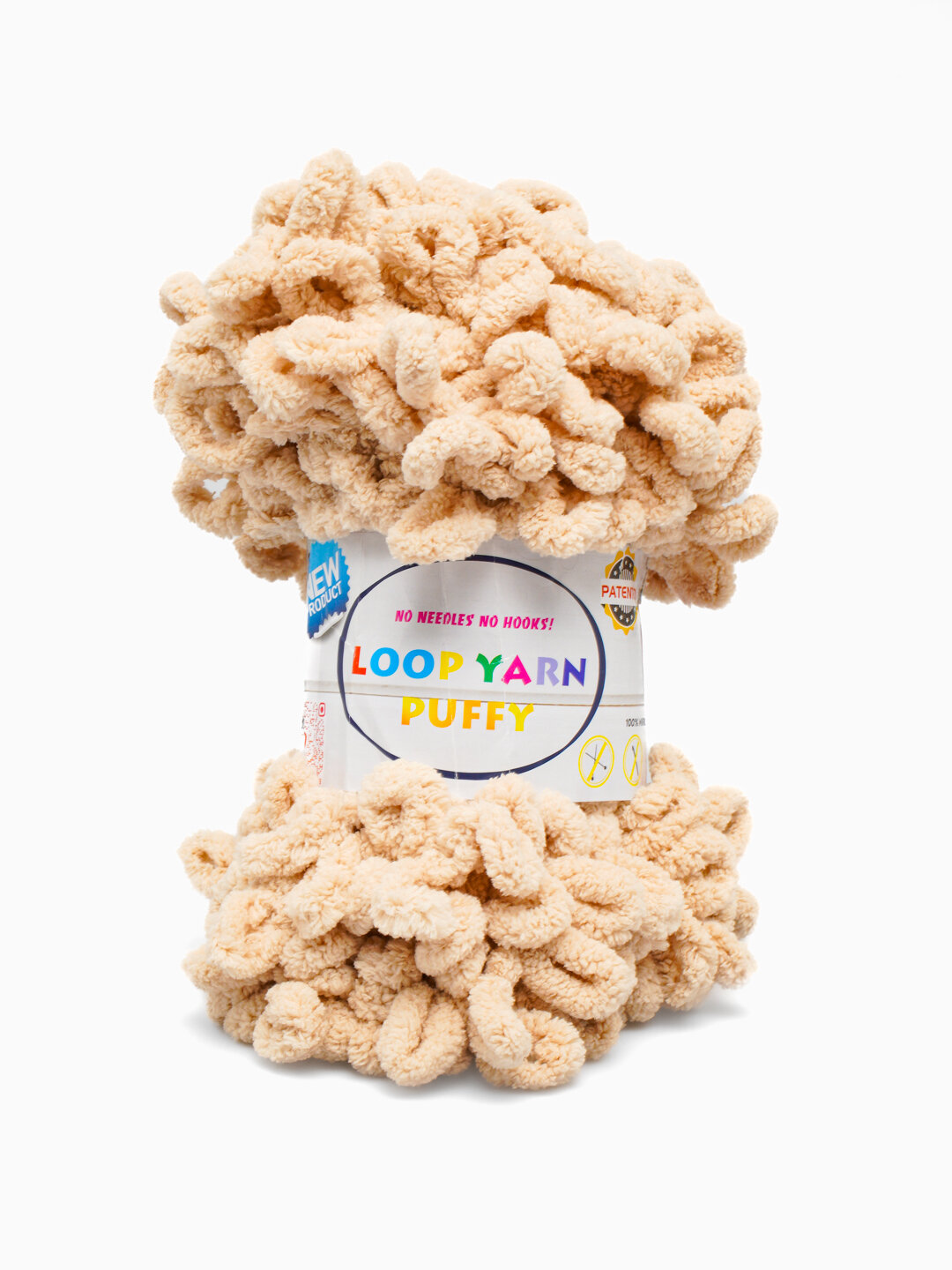 Пряжа "Loop Yarn", 100% полиэстер, антипиллинговая, с готовыми петельками