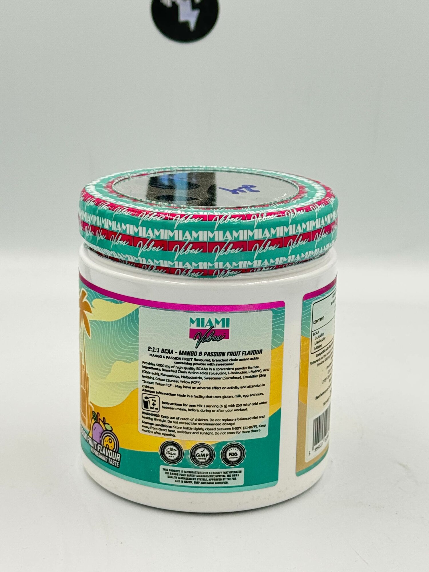 Miami Vibes Bcaa 2:1:1 270 g , вкус Mango fruit , Миами Бсаа 2:1:1 — фото 1