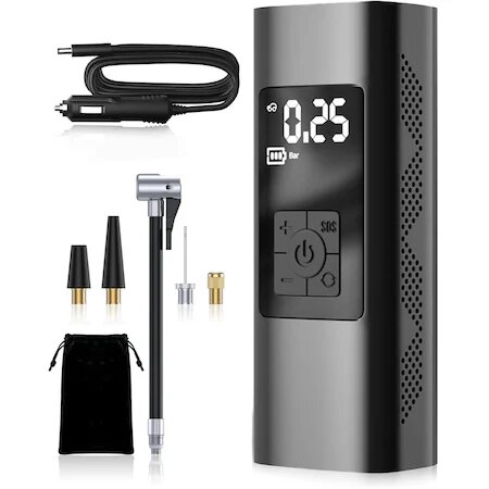 Автомобильный компрессор, электронасос, универсальный — фото 1