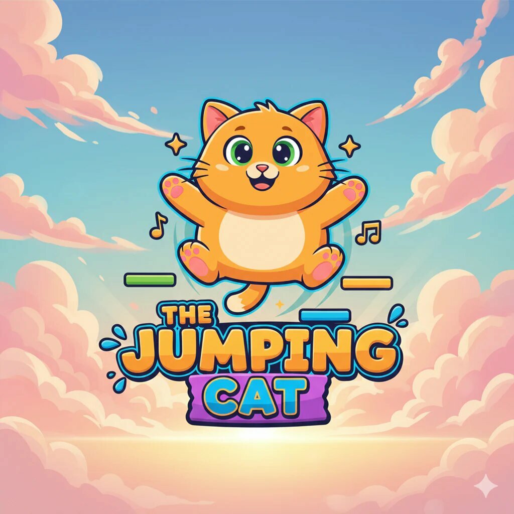 Игра The Jumping Cat, цифровое издание PlayStation 4, регион Индонезия / код пополнения баланса