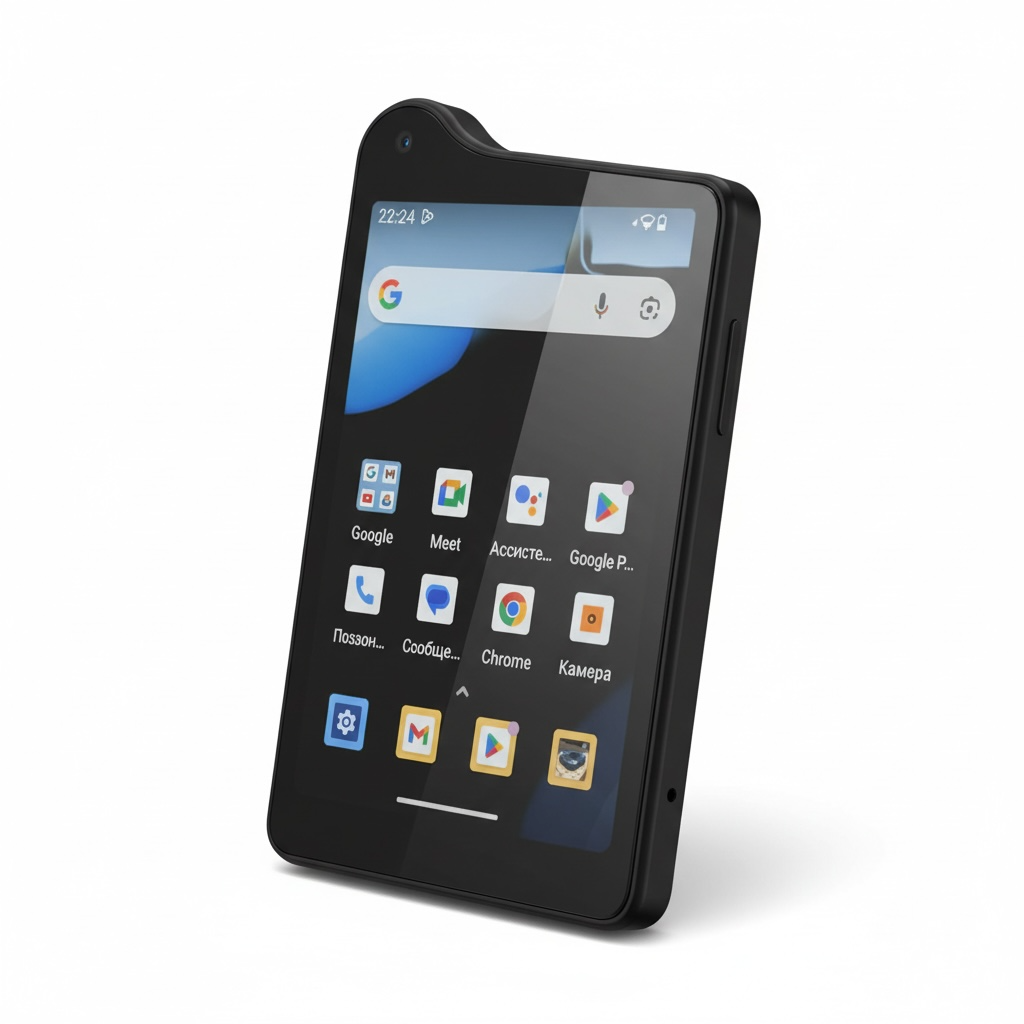 Смартфон Xiaomi Qin K25 черный, 4 ГБ / 128ГБ, экран 3.5