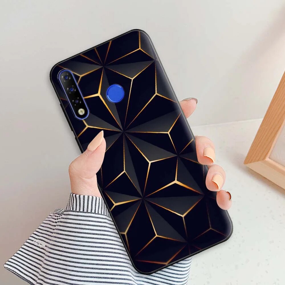 Чехол для Tecno Camon 12, черный, B0212
