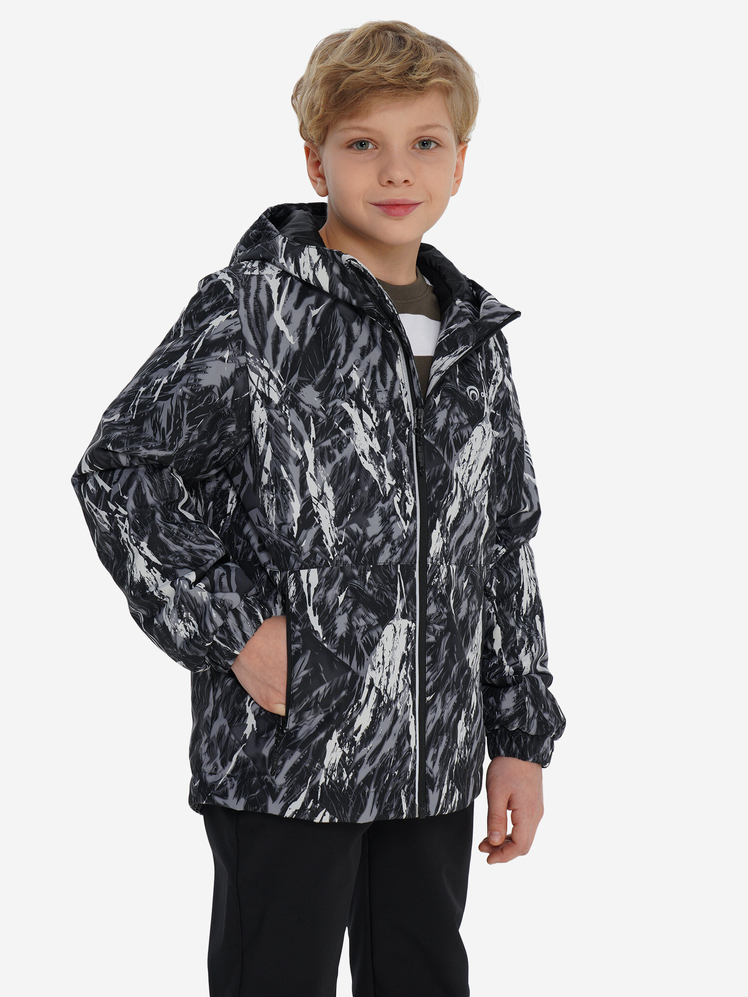 Куртка OUTVENTURE, размер 140-146, черный — фото 1