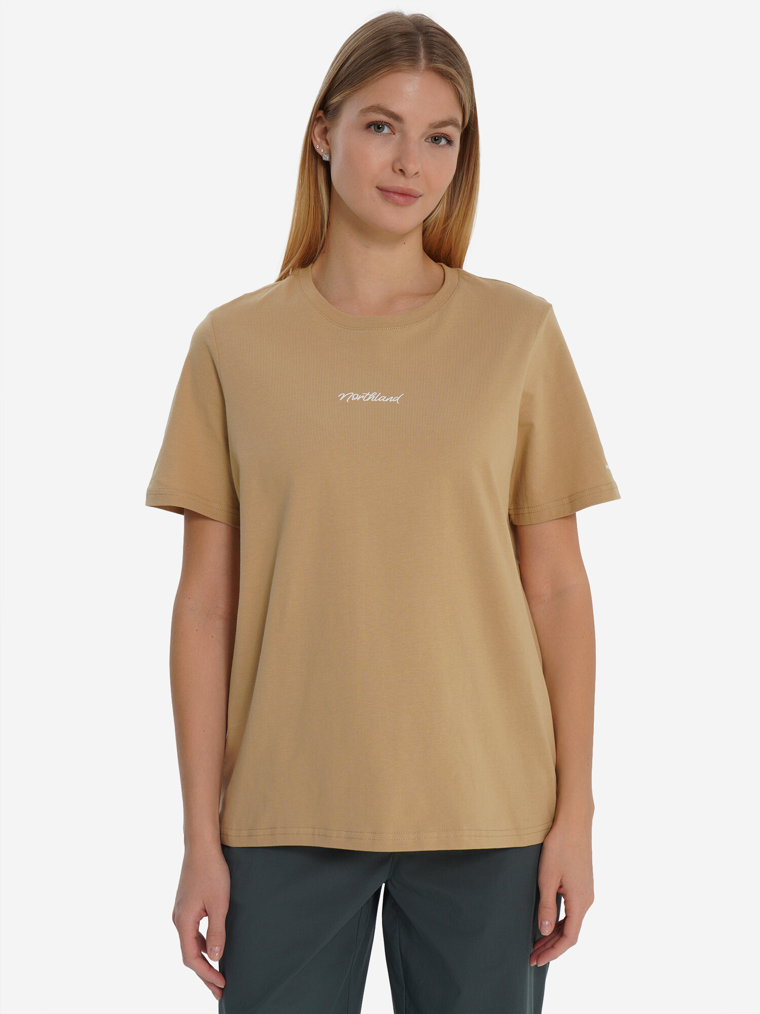 Футболка спортивная Northland, размер 50-52, кофейный — фото 1