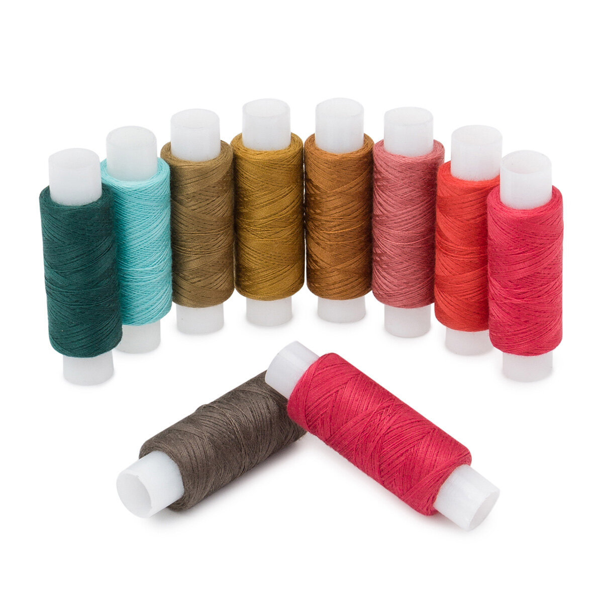 Набор швейных ниток 50/2, 200м, ассорти №176, 10шт/упак, Astra&Craft