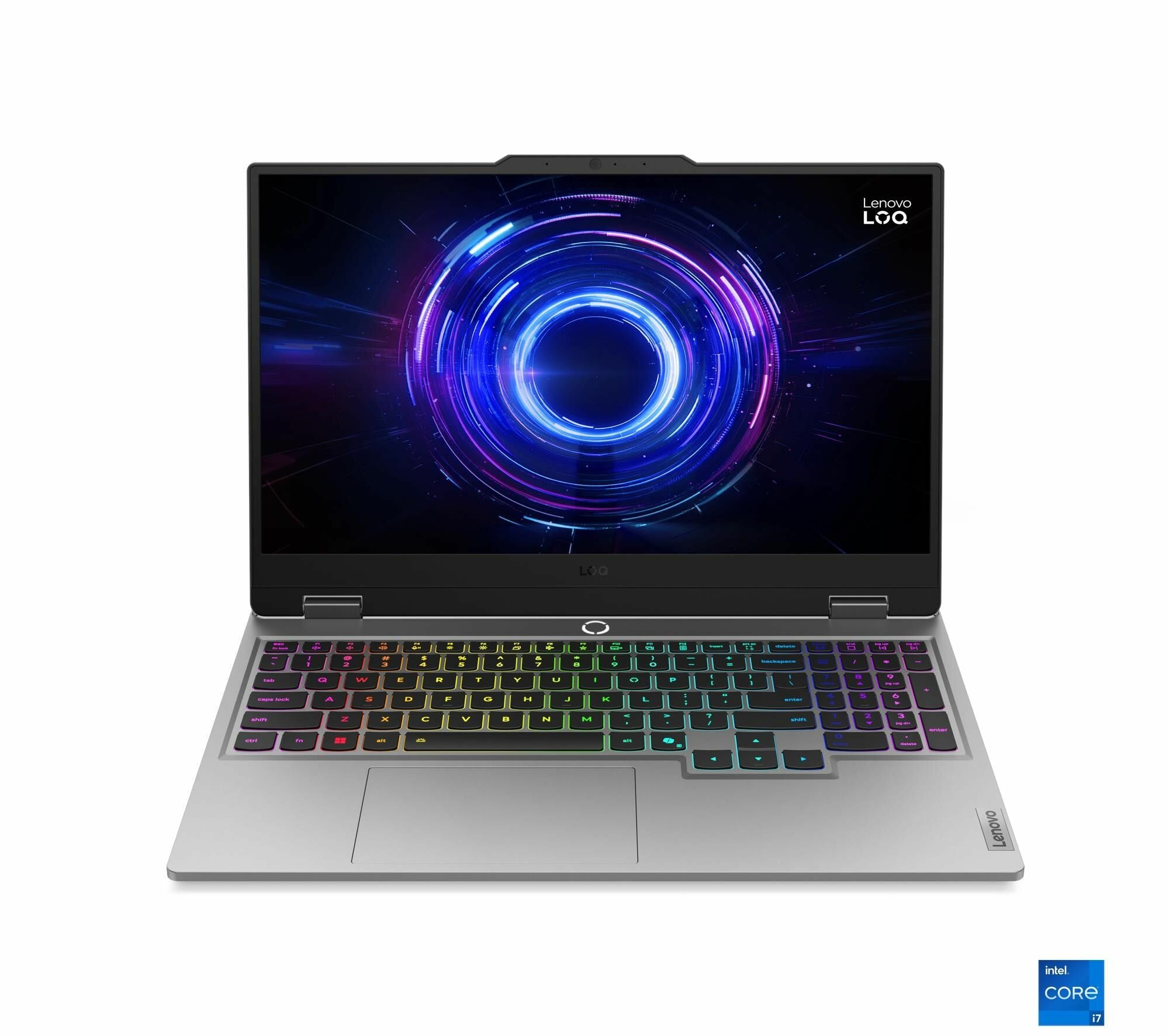 Ноутбук Lenovo LOQ, 15,6", i7, RTX 5050, SSD 512ГБ, Windows 11, темно-серый (83JE00KCCC)