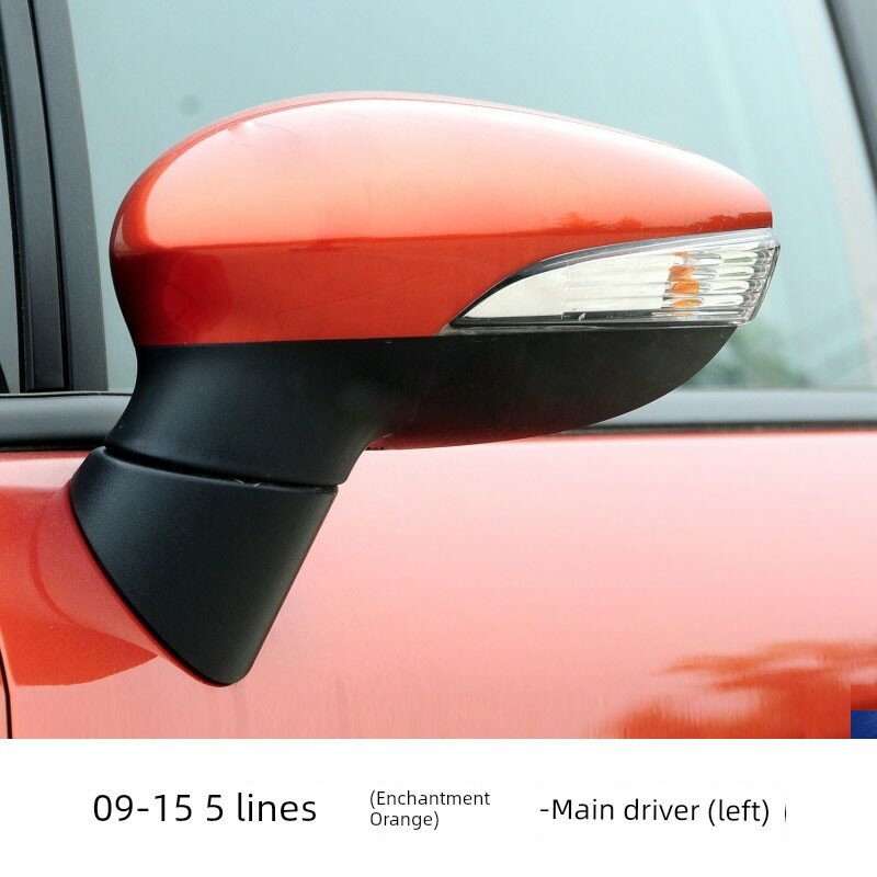 Корпус зеркала заднего вида для Ford Fiesta водительской стороны левый 2009-2015 гг. цвет Seductive Orange оригинал