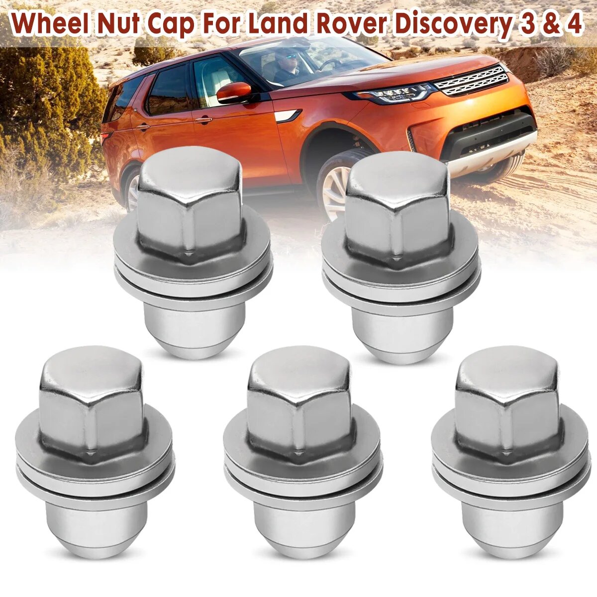 5X колпачок колесной гайки из нержавеющей стали RRD 500290 Для Land Rover Discovery 3 4 Range Rover L322 Sport 2004-2009 гг.