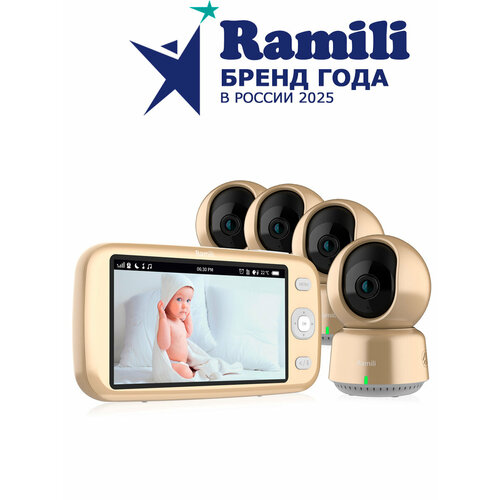 фото Видеоняня ramili baby rv1600x4 (4 камеры в комплекте)