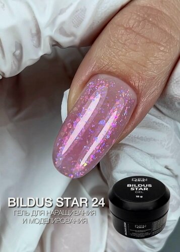 Изображение товара Bildus star Gel. Гель для наращивания, моделирования ногтей. Оттенок 24.