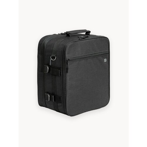 Рюкзак-трансформер для ручной клади Pobedabags Black Base 36x30x27