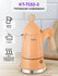 Кофеварка гейзерная КТ-7152-1 светло-розовый