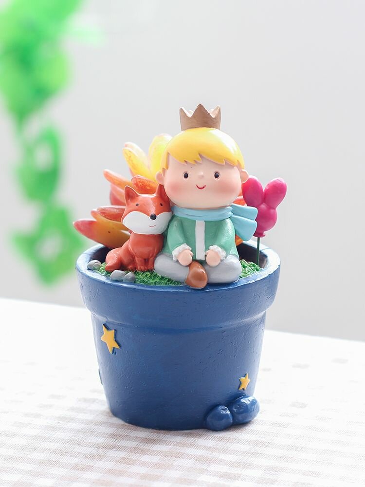 ROOGO Горшок для цветов 13 см х 9.5 см х 8.5 см 0.3 л 1 шт