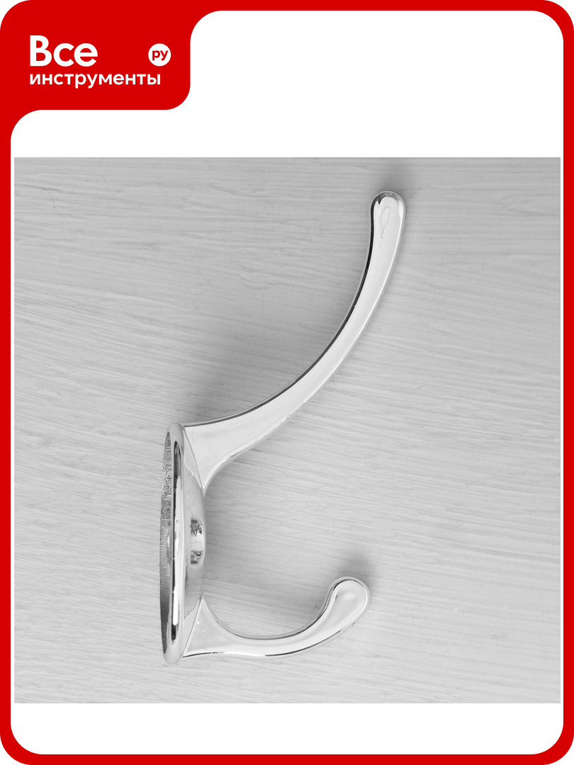 Мебельный крючок тундра LIGHT VINTAGE 006 цвет хром 4645196