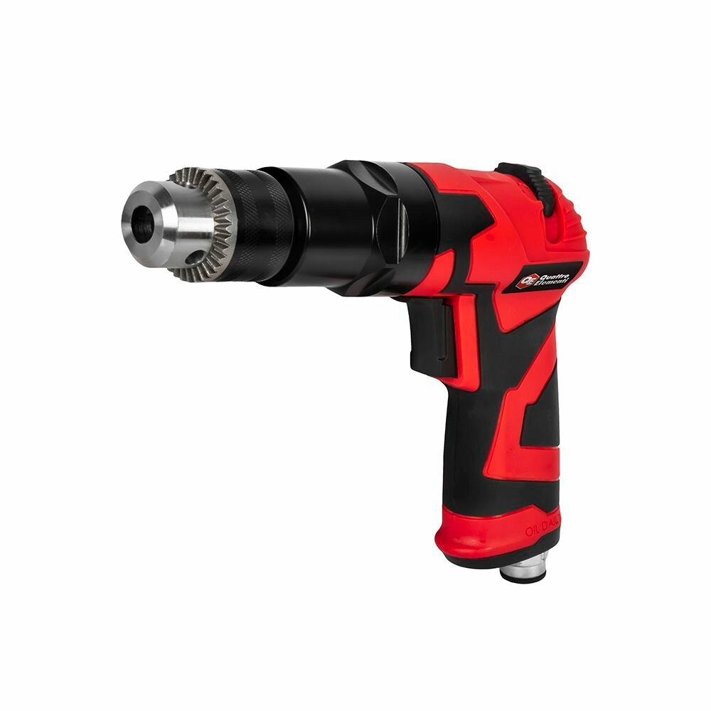 Дрель пневматическая QUATTRO ELEMENTI реверсивная патрон 10 мм разъем EURO