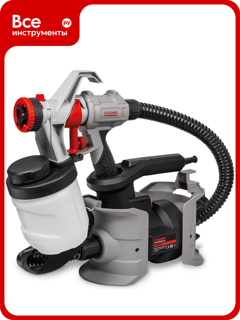Электрический краскопульт CROWN CT31014