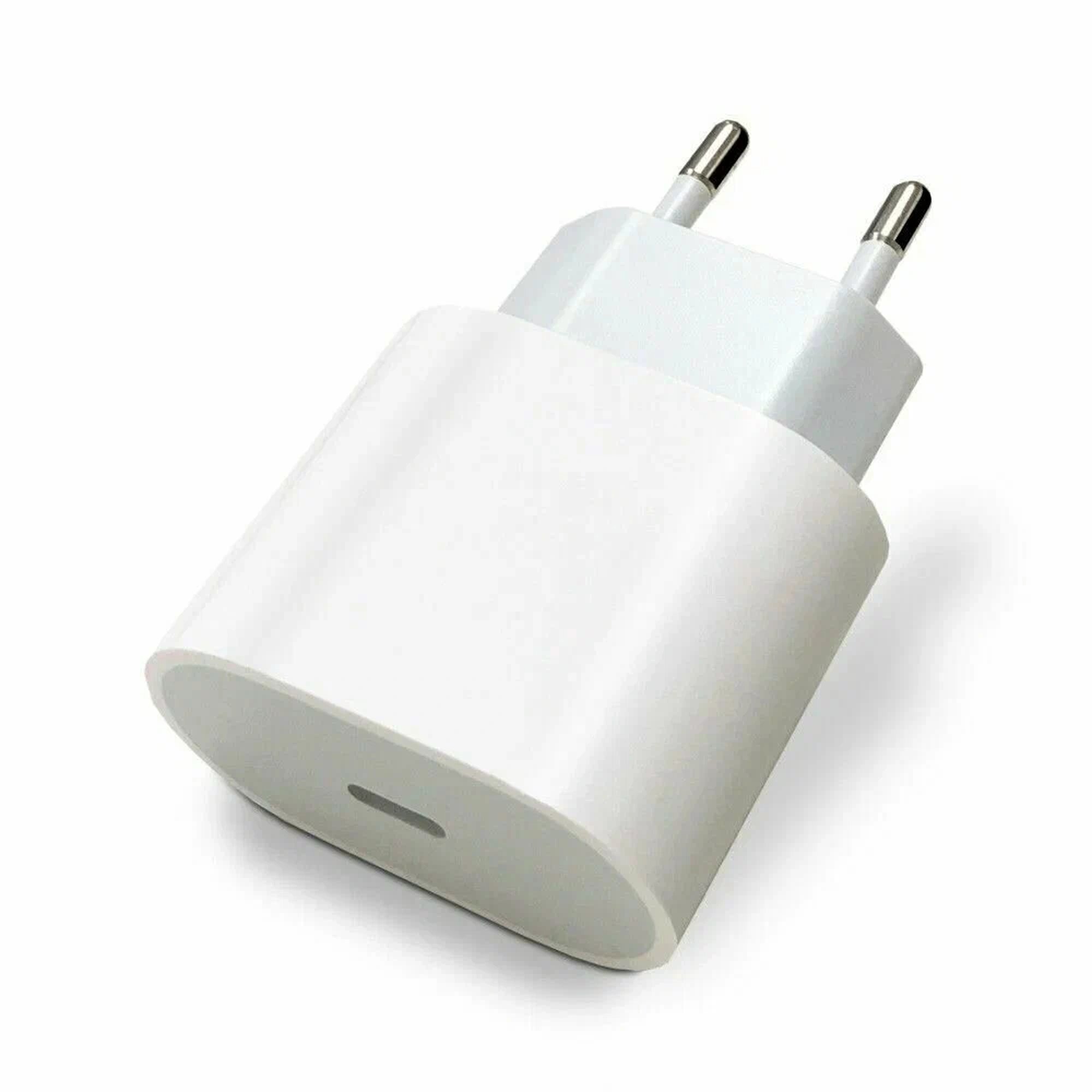 Сетевое зарядное устройство Apple 20W USB-C Power Adapter (A2347 / MHJE3ZM/A) — фото 1