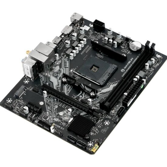 Материнская плата Maxsun MS-Challenger A520M-K WIFI (AM4, mATX)