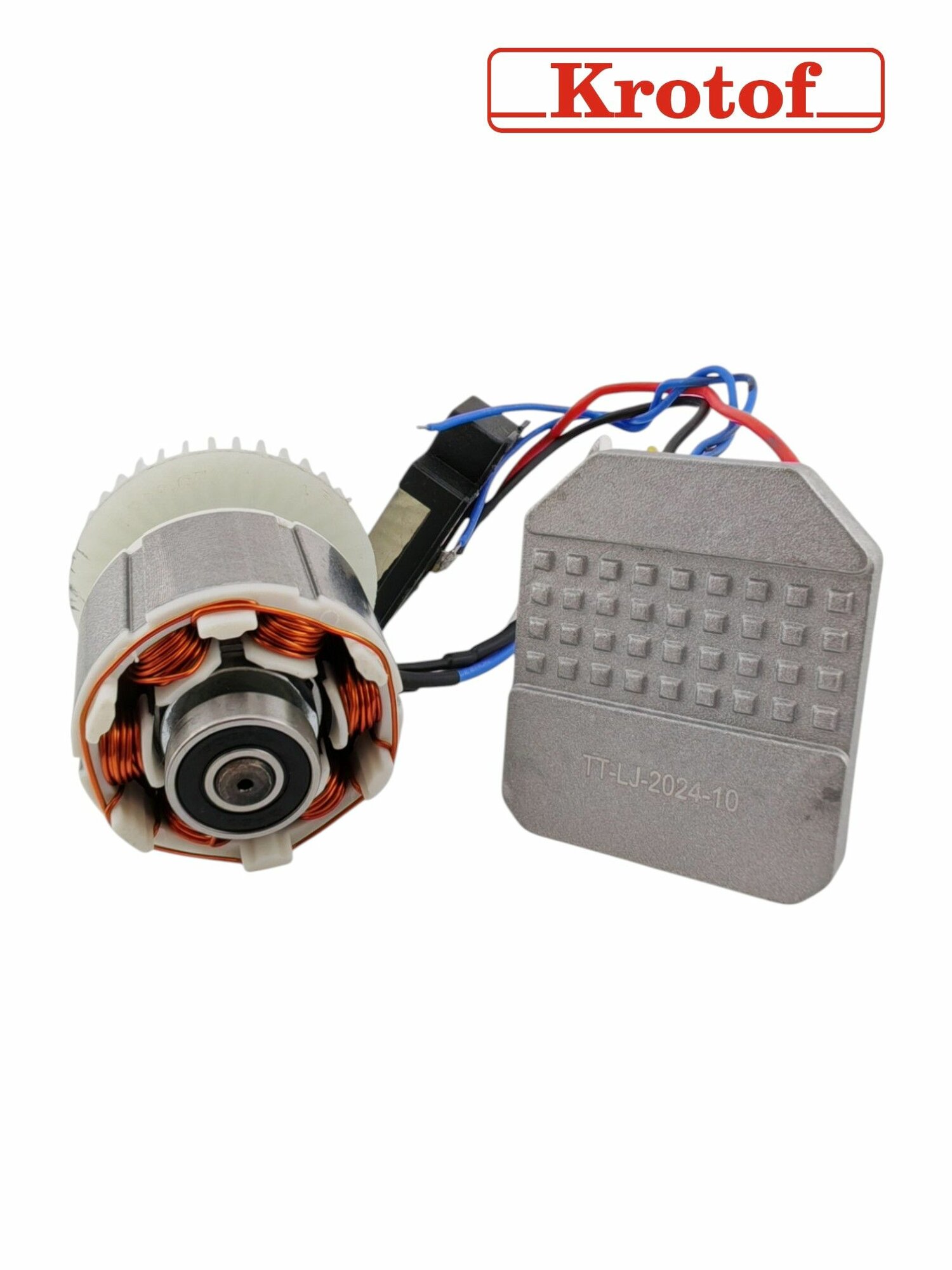 Электромотор, двигатель для аккумуляторной пилы CCS03 Krotof — фото 1