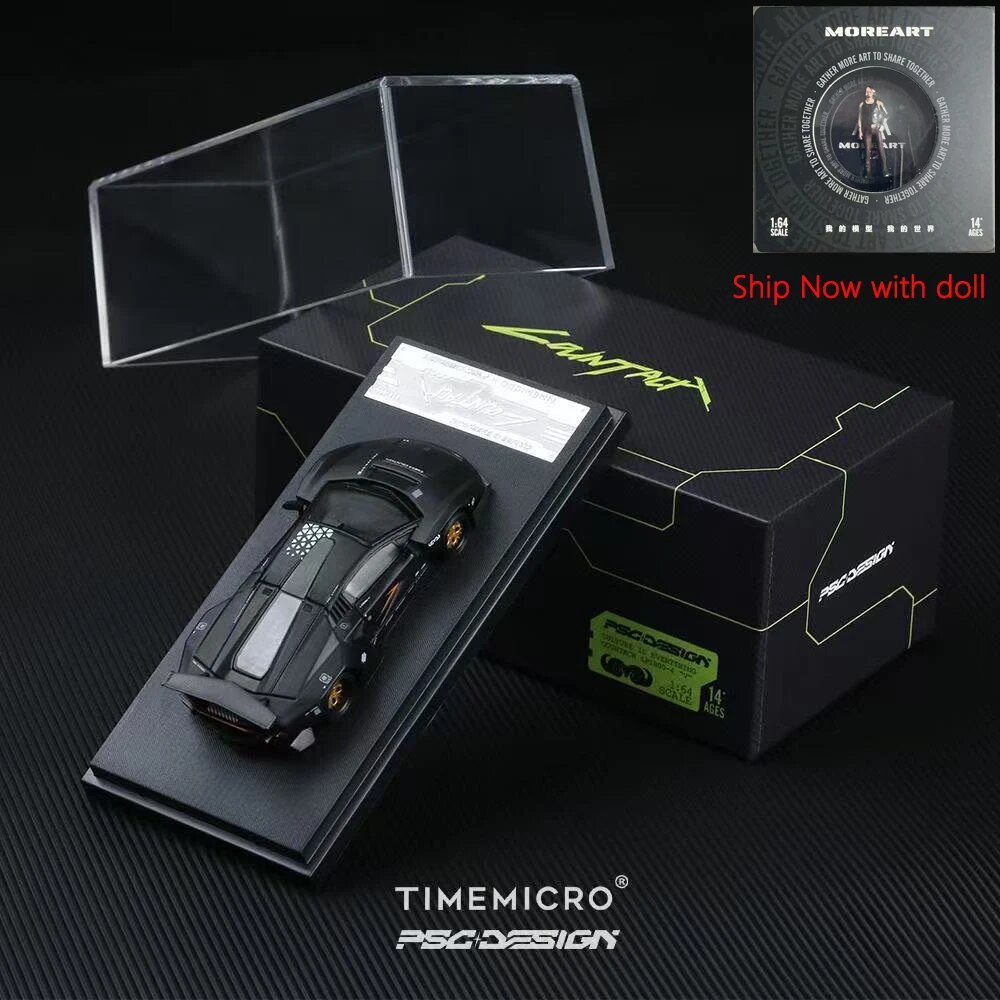 Модель легкосплавного автомобиля TimeMicro Lamborghini Countach 1:64