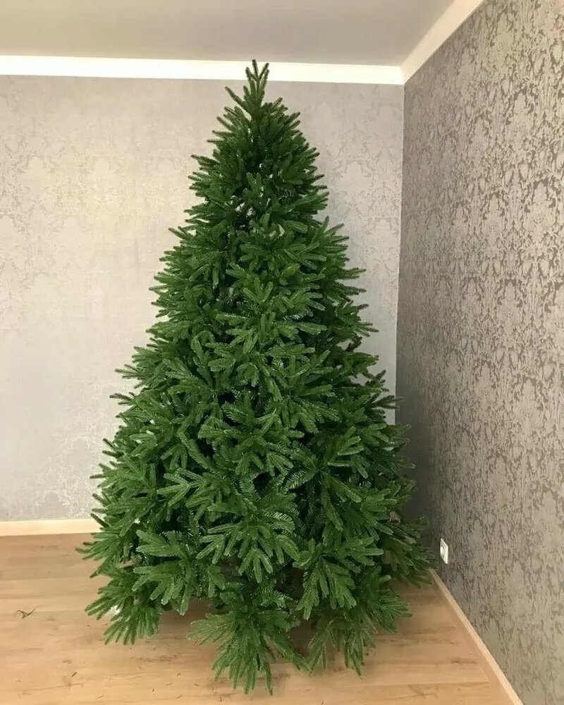 Елка искусственная Литая+ПВХ 210 см