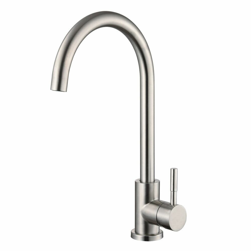 Смеситель для кухни нержавеющая сталь Olive's Balear, 13435-1BL