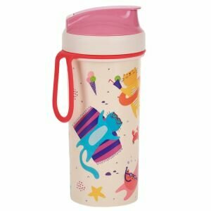 Бутылка детская Пластишка Розовый  400 мл  пластик