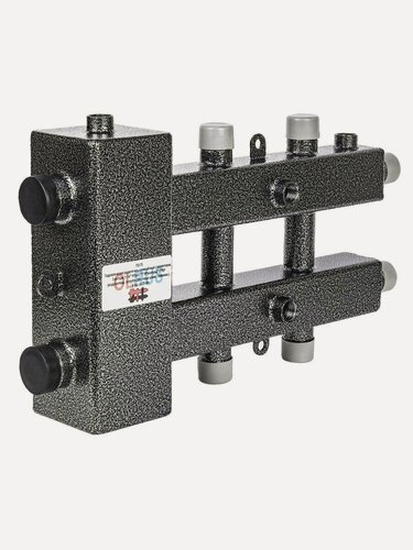 Изображение товара Гидравлический разделитель с коллектором 3 контура до 85 кВт, OLRUS, ГК3-70