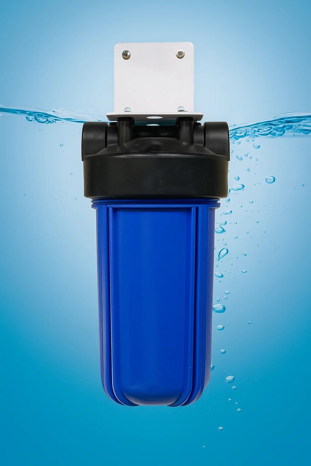 Корпус фильтра "Big Blue", 10", пищевой пластик, для холодной воды, синий
