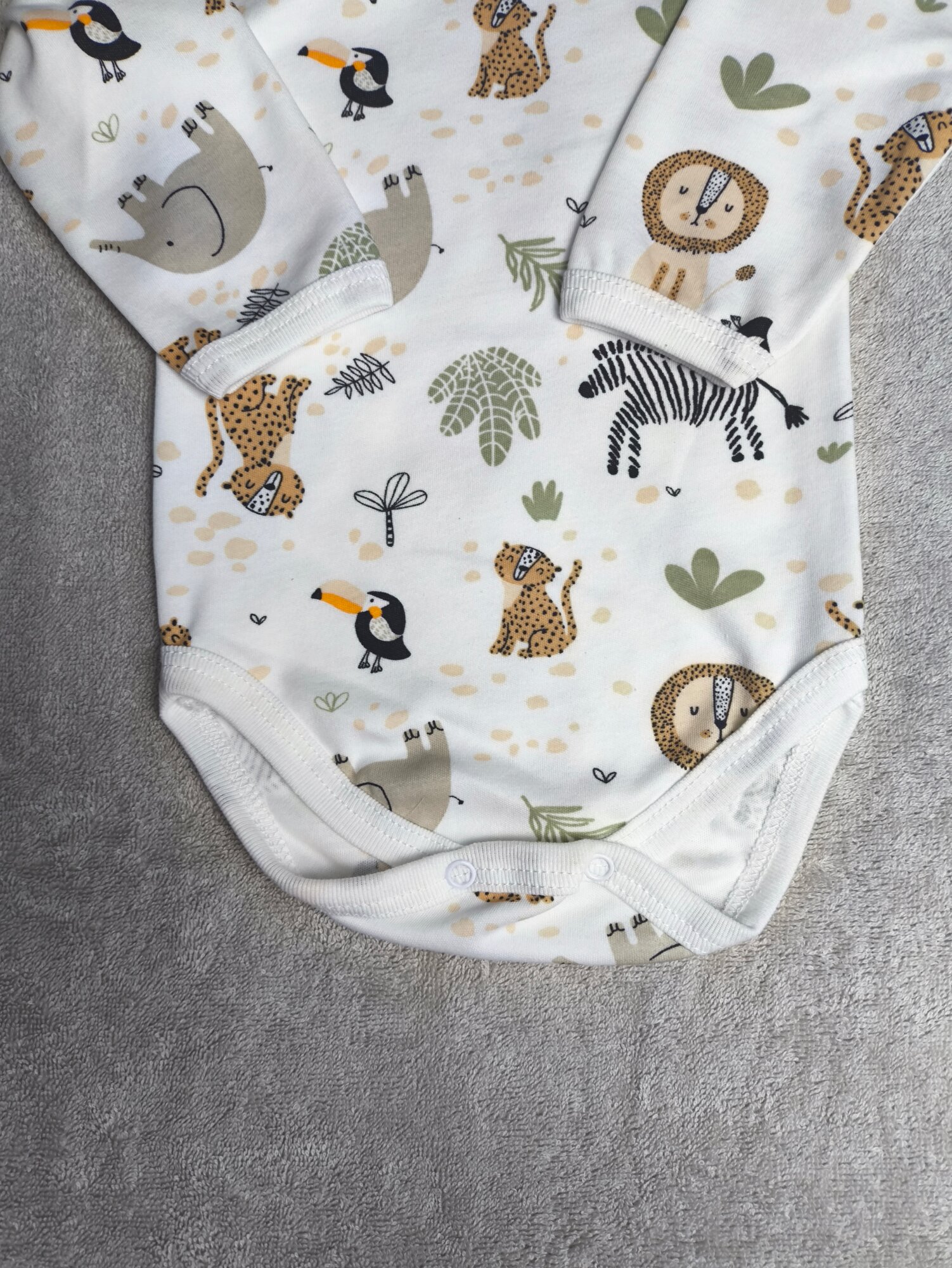 Боди, размер 9-12, розовый, бежевый, голубой, белый — фото 1