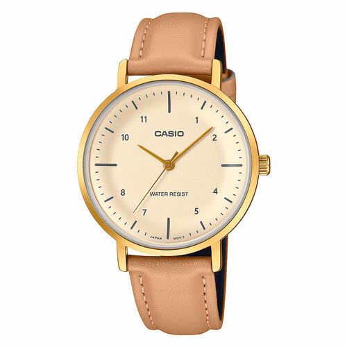 фото Наручные часы casio классика, золотистый