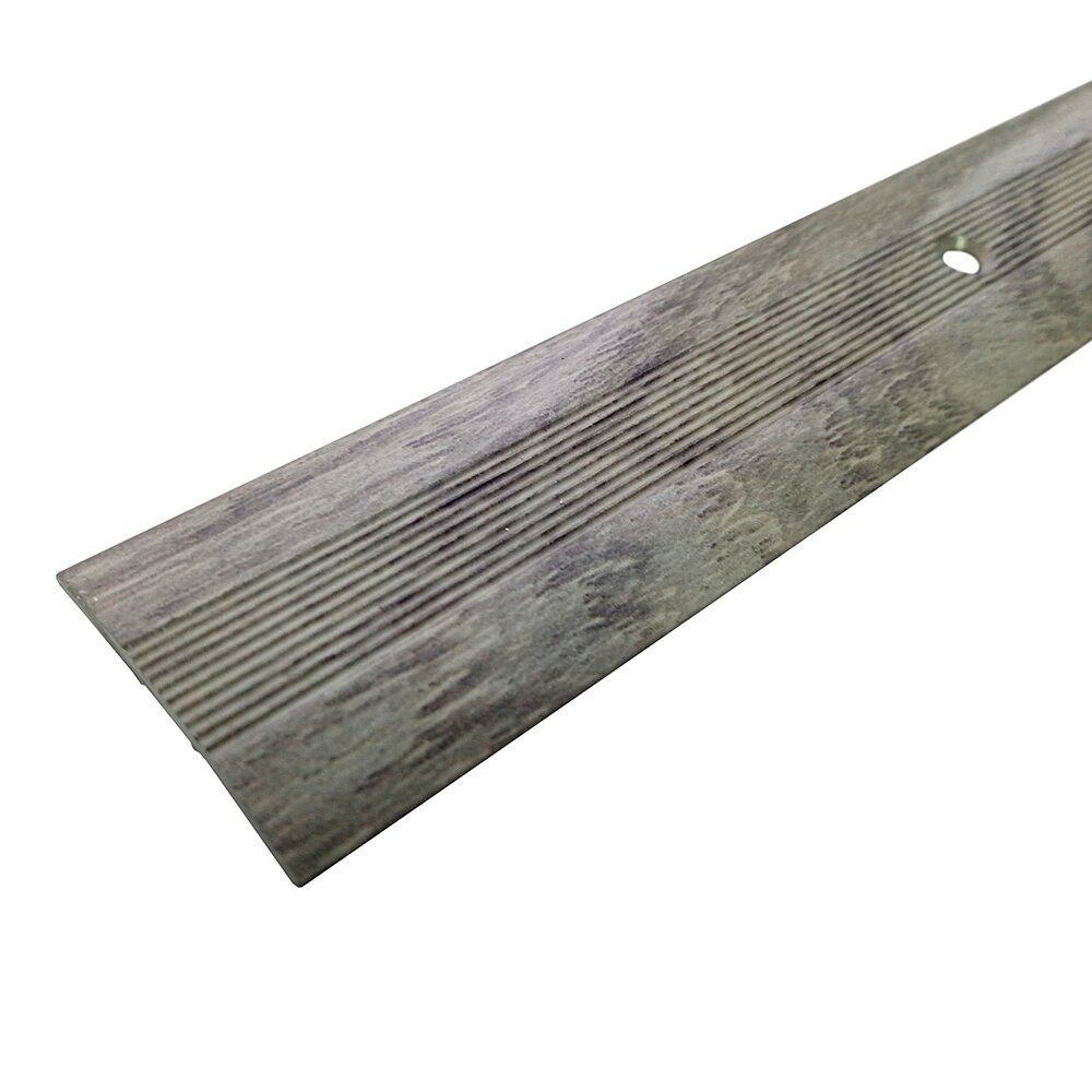 Порог алюминиевый декорированный Стык 28х3 мм Хельсинки 09 м