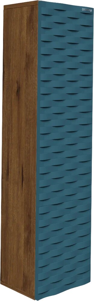 Шкаф-пенал для ванной Grossman Alba 30 30 см подвесной