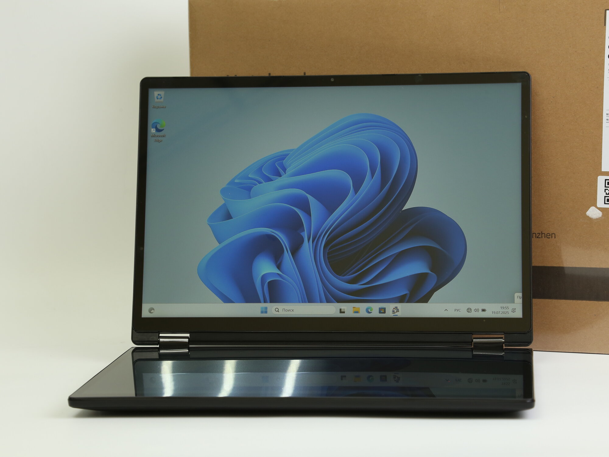 Ноутбук с двумя экранами DERE CPU 6805/ RAM 12GB/SSD 512GB/1920x1200 60Hz