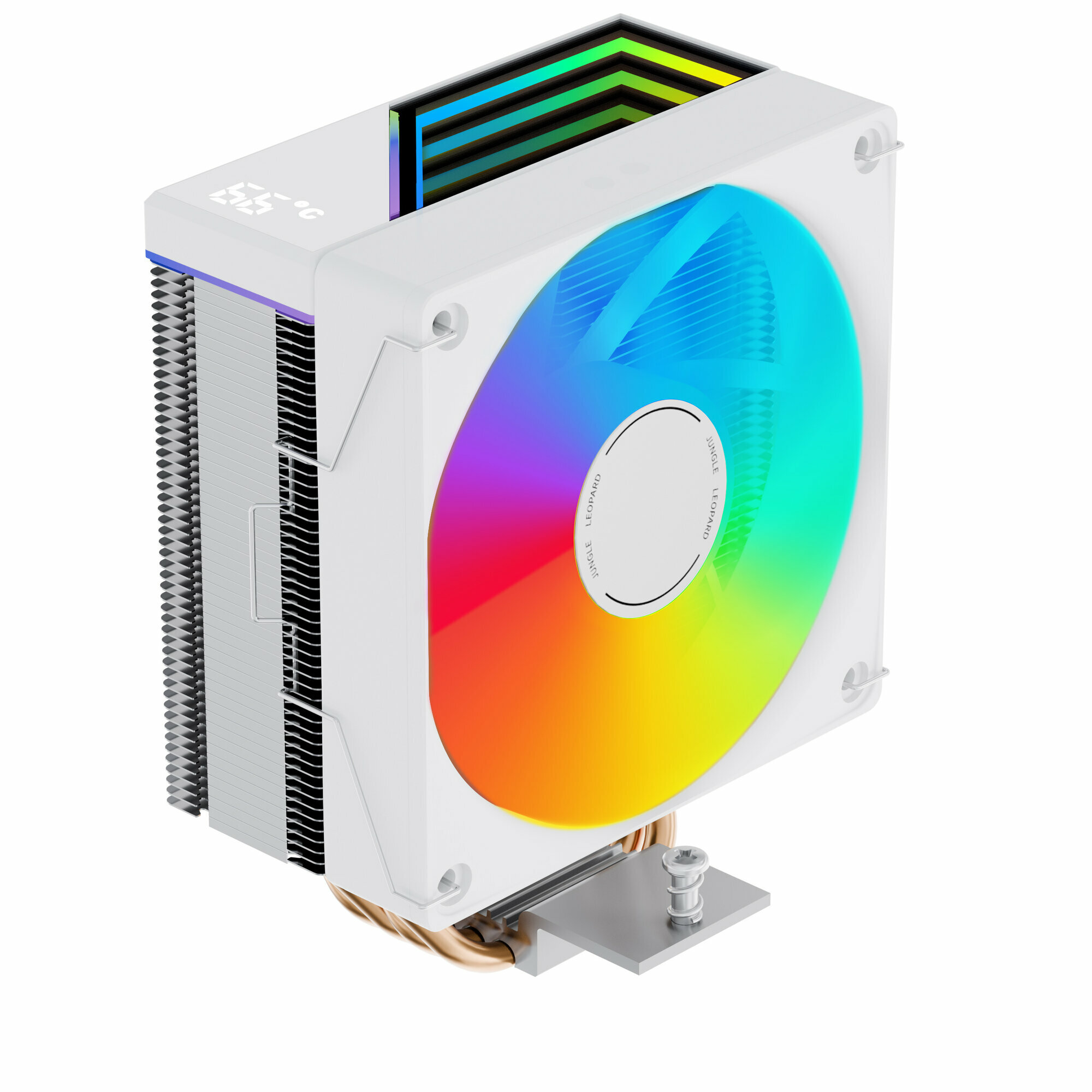 Кулер для процессора "Jungle Leopard" KF420, ARGB, 1 вентилятор, алюминий, медь — фото 1