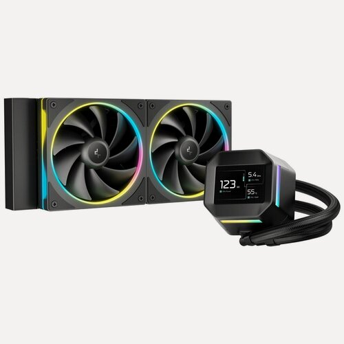 Изображение товара Жидкостная система охлаждения Deepcool LM240, Черный (R-LM240-BKDMMC-1)