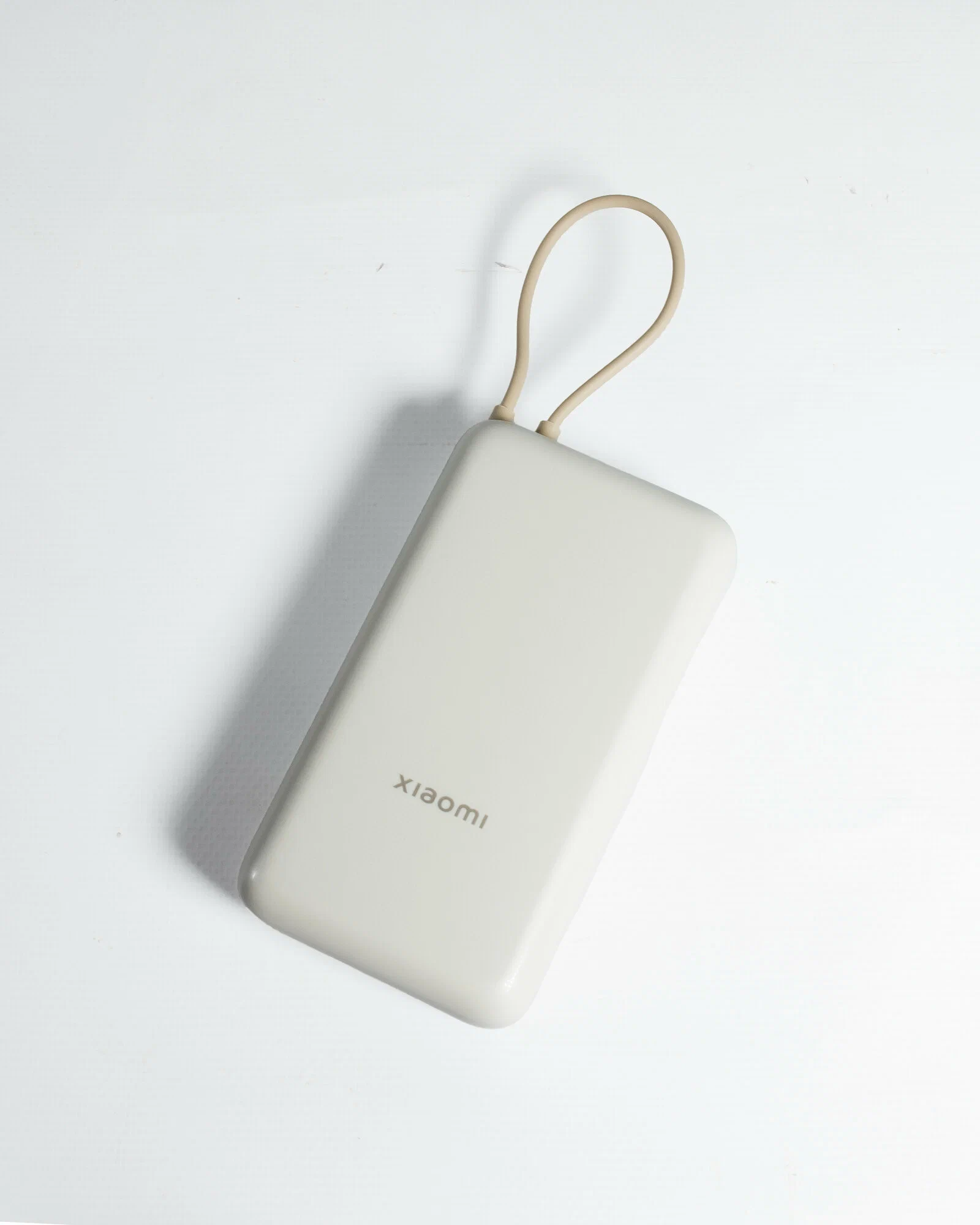 Аккумулятор Xiaomi Mi Power Bank With Cable USB-C 33W 20000 mAh PB2030MI (Beige)
