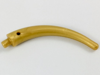 Деталь LEGO 40379 Dinosaur Tail End Section / Horn Pearl Gold U