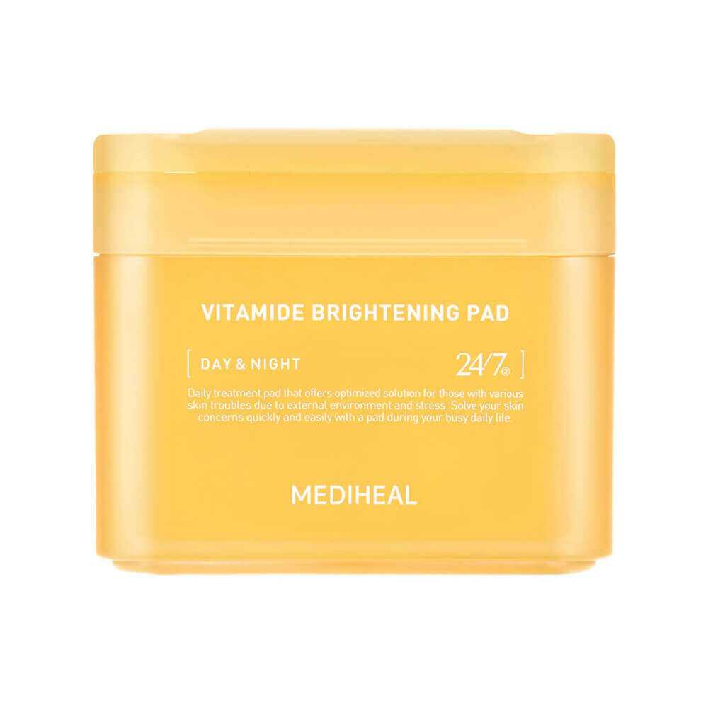 Осветляющие тонер-пэды с комплексом витаминов Mediheal Vitamide Brightening Pad