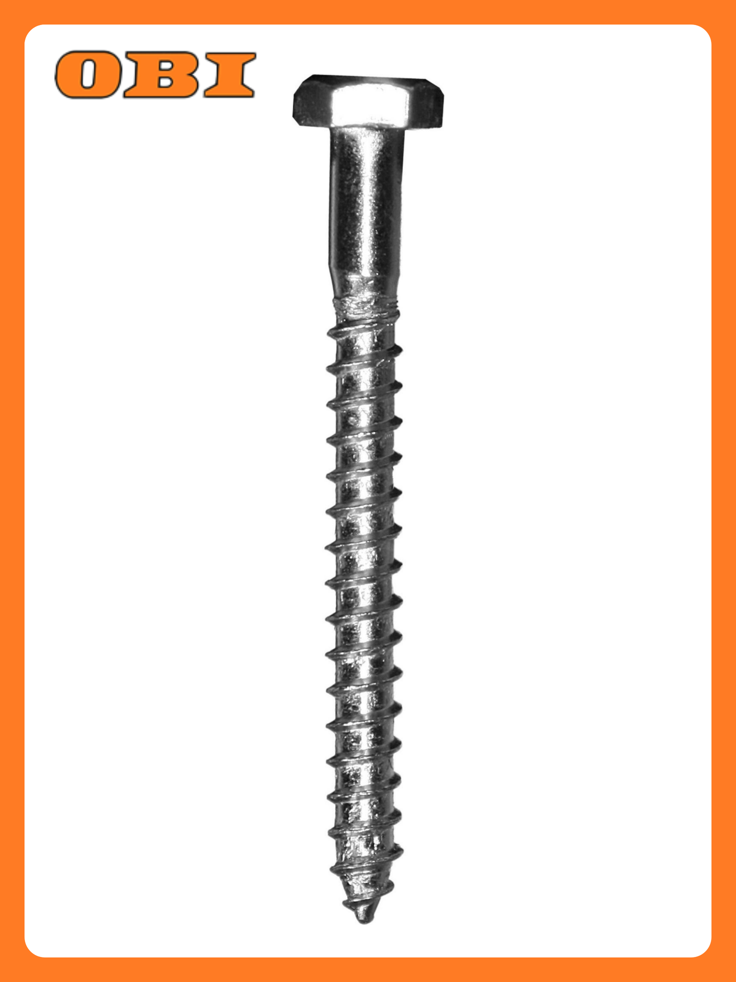 Шурупы Tech-KREP сантехнические оцинкованные шестигранные 2 шт