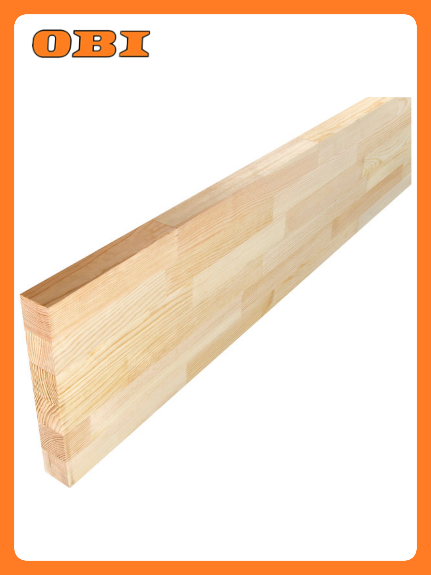 Тетива 50х300х3000 мм сорт Экстра хвоя